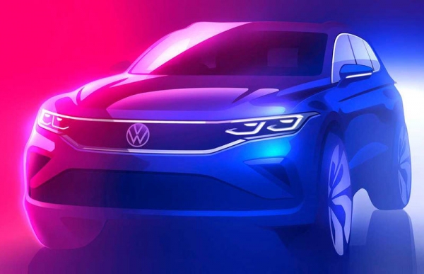Обновленный Volkswagen Tiguan — тизер и дата премьеры