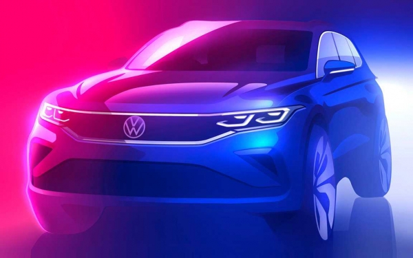 Обновленный Volkswagen Tiguan — тизер и дата премьеры