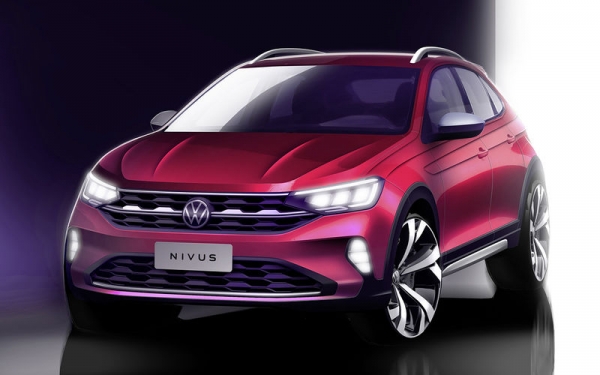 Volkswagen Nivus: дата премьеры и&nbsp;первое изображение