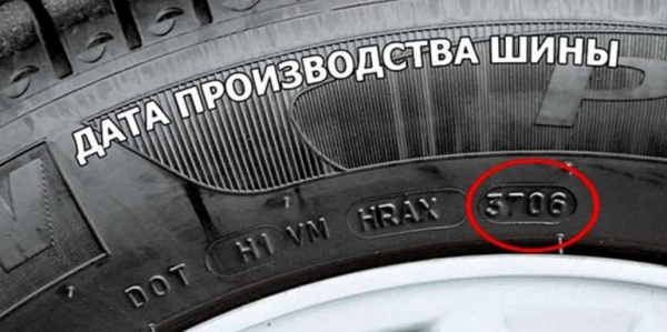 О чем расскажет дата производства на автомобильной шине?