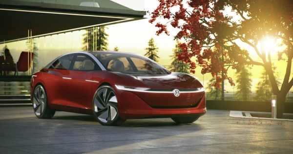 Volkswagen готовится выпустить новый электроседан ID.7: первые фотографии модели