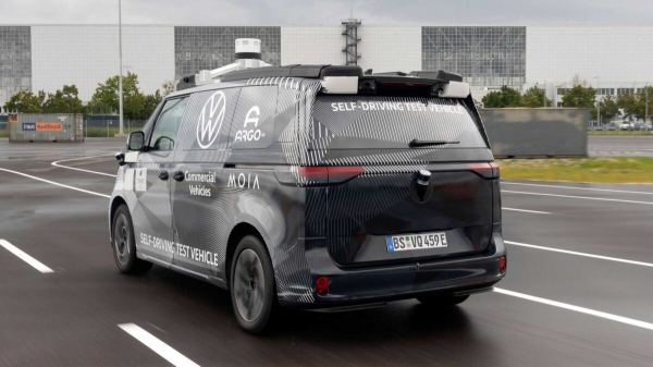 Компания Volkswagen готовит еще одну версию минивэна ID.Buzz: автомобиль станет роботом-такси
