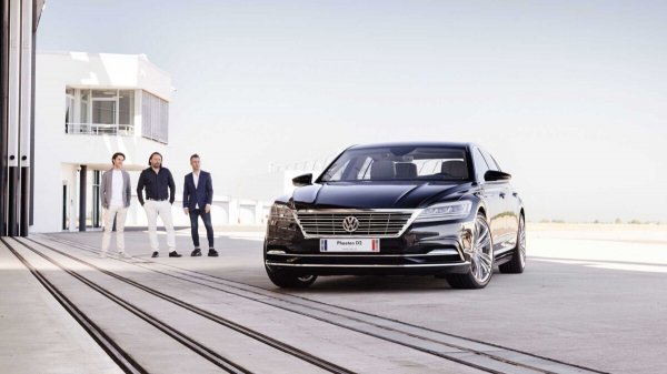 Компания Volkswagen показала второе поколение седана Phaeton: он никогда не выйдет в серийное производство