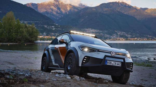 Представлен концепт-кар Volkswagen ID.4 Xtreme: электрокар теперь приспособлен к бездорожью