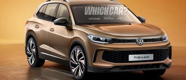 Volkswagen Tiguan 2024 года нового поколения полностью раскрыт на первых изображениях