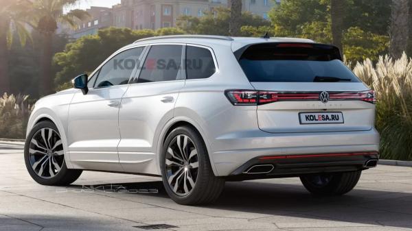 Обновленный Volkswagen Touareg показали на фото: какие изменения затронули кузов флагмана?